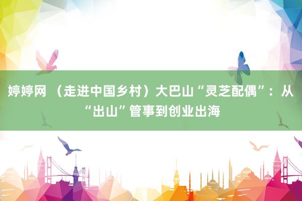 婷婷网 （走进中国乡村）大巴山“灵芝配偶”：从“出山”管事到创业出海