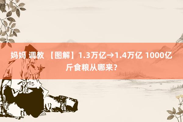 妈妈 调教 【图解】1.3万亿→1.4万亿 1000亿斤食粮从哪来？