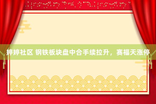 婷婷社区 钢铁板块盘中合手续拉升，赛福天涨停