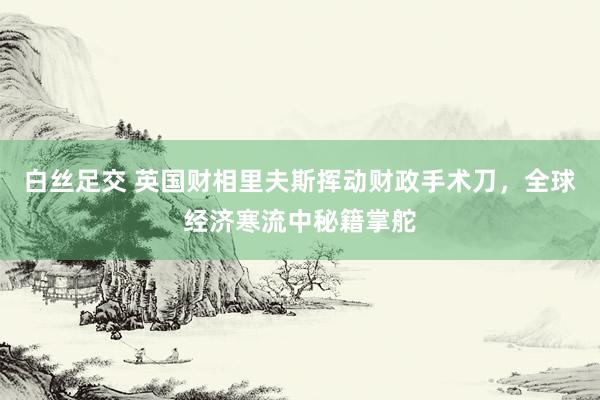 白丝足交 英国财相里夫斯挥动财政手术刀，全球经济寒流中秘籍掌舵